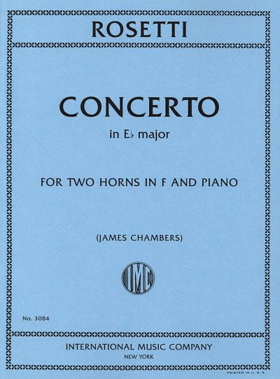 Concerto Mi B 2Cor (Chambers) (Bu)