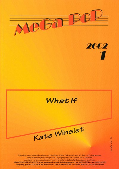 Winslet Kate: What If Mega Pop 2002 1