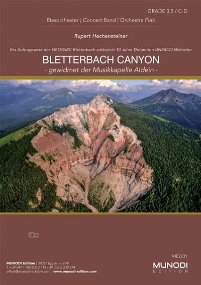 R. Hechensteiner: Bletterbach Canyon, Blaso (Pa+St)