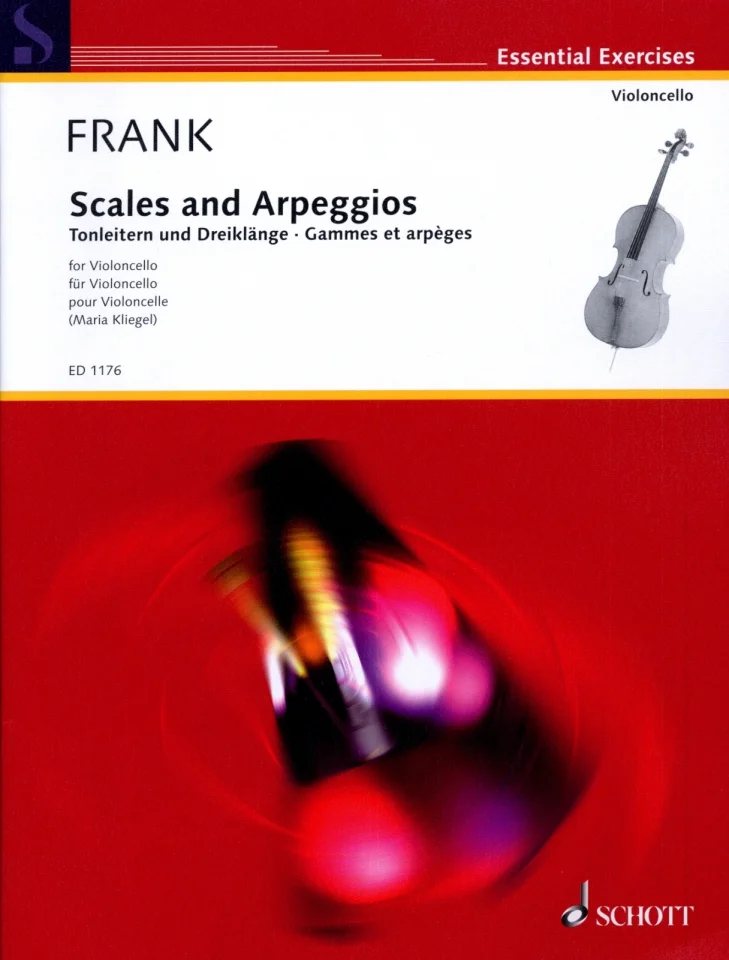 M. Frank: Tonleitern und Dreiklänge, Vc (0)