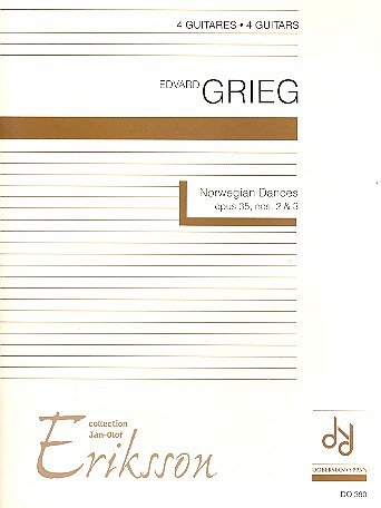 E. Grieg: Norwegian Dances op. 35, nos 2 & 3 (Pa+St)