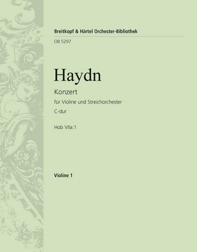 J. Haydn: Konzert für Violine und Streichorc, VlStroBc (Vl1)