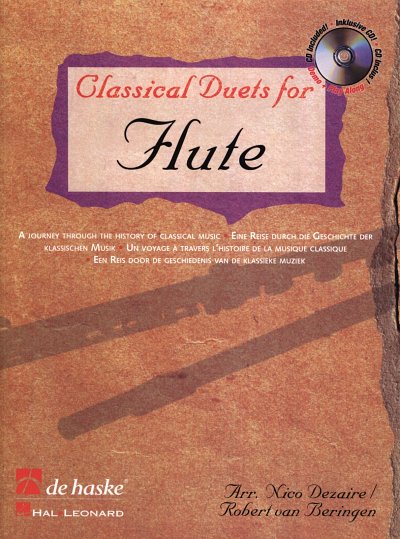 N. Dezaire: Classical Duets for Flute, 2Fl (Sppa+CD)