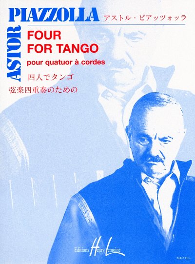 A. Piazzolla: Four for Tango, 2VlVaVc