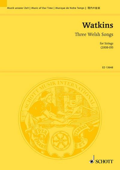 DL: H. Watkins: Three Welsh Songs, Stro (Stp)
