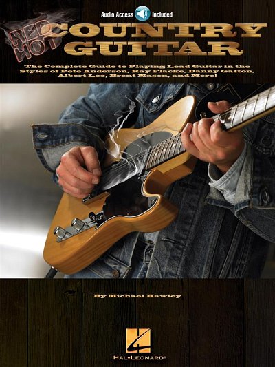 M. Hawley: Red Hot Country Guitar, E-Git (+Online)