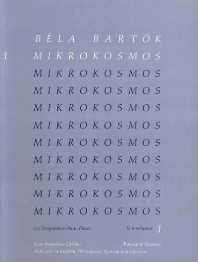 B. Bartók: Mikrokosmos 1, Klav