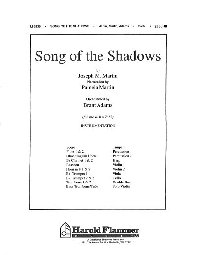J. Martin: Song of the Shadows, Sinfo (Pa+St)