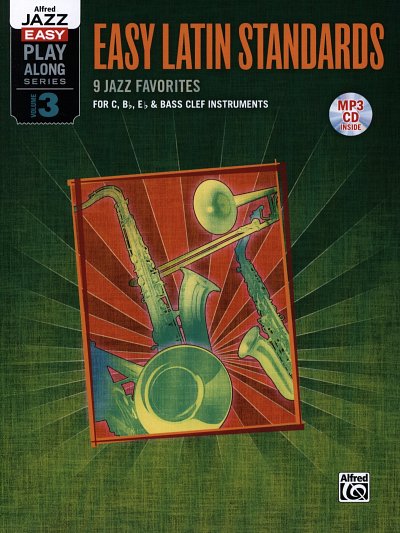 Easy Latin Standards Alfred Jazz Easy Play-Along Series 3 /
