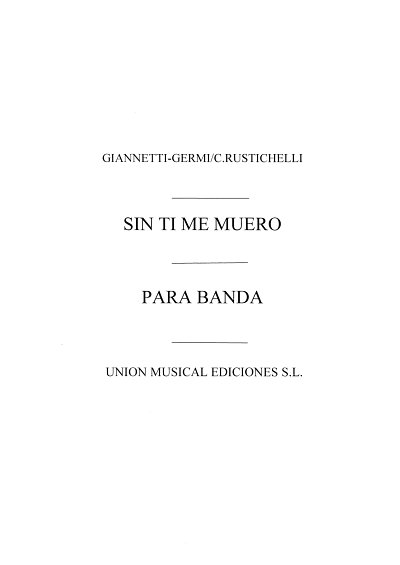 M. Asins Arbó: Sin Ti Me Muero/Un Paso Al Fr, Kamens (Pa+St)