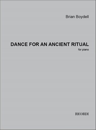 Dance for an ancient ritual