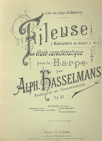 A. Hasselmans: La Fileuse Op.27, Hrf
