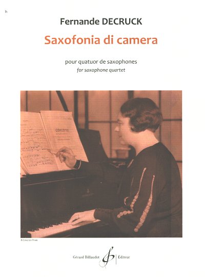 F. Decruck: Saxofonia di camera, 4Sax (Pa+St)