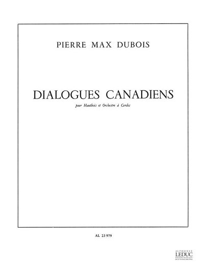 P.-M. Dubois: Dialogues canadiens, ObKlav (KlavpaSt)