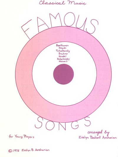 E. Avsharian: Famous Songs for Young Players