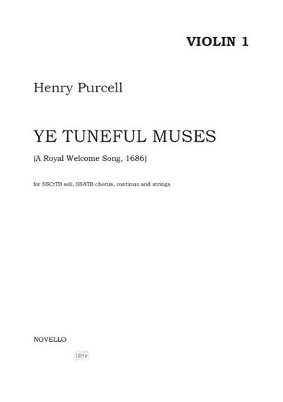 H. Purcell: Ye Tuneful Muses, Raise Your Heads (Stsatz)
