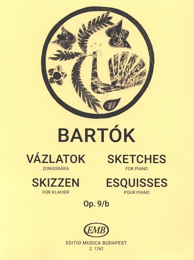 B. Bartók: Skizzen op. 9b, Klav