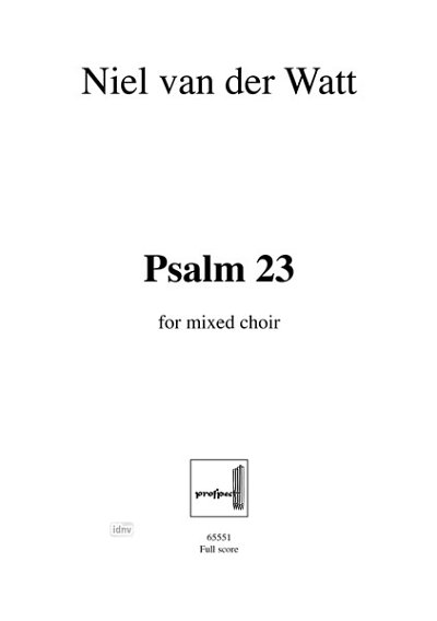 N. van der Watt: Psalm 23