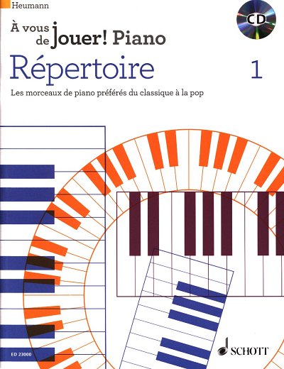 Répertoire 1, Klav (+CD)