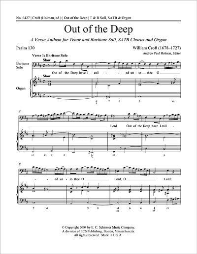 W. Croft: Out of the Deep