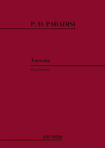 P.D. Paradisi: Toccata, Klav