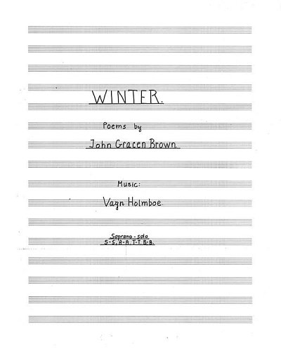 V. Holmboe: Winter Op.181 For Soprano Solo And Choir (KA)