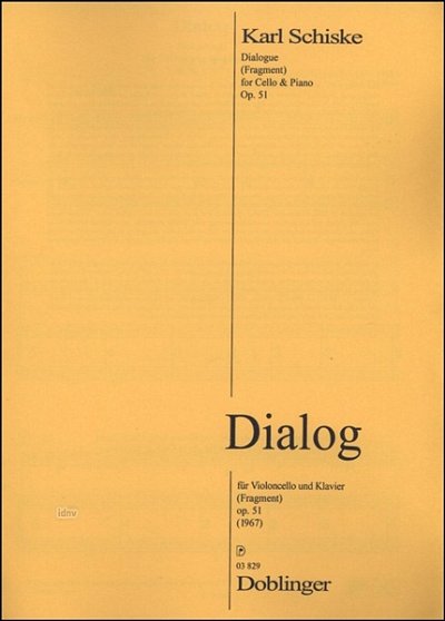 K. Schiske: Dialog Op 51 (Satz 1)