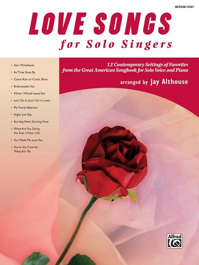 Love Songs for Solo Singers (Bu)