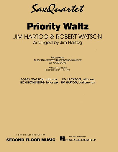 Priority Waltz, 4Sax (Pa+St)