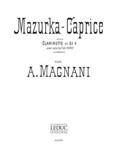 A. Magnani: Mazurka Caprice