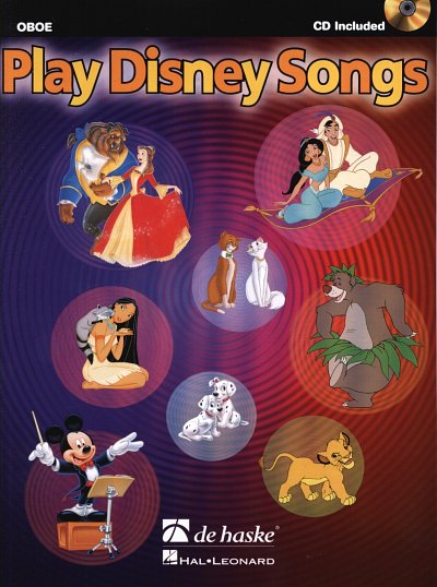 J. Kastelein: Play Disney Songs, Ob (+CD)