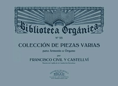 F. Civil i Castellví: Colección de piezas varias, Harm/Org
