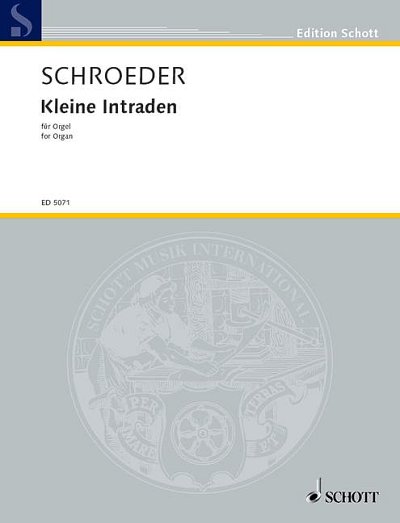 DL: H. Schroeder: Kleine Intraden, Org