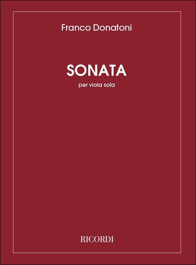 F. Donatoni: Sonata