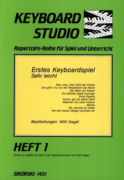 W. Nagel: Erstes Keyboardspiel Bd 1
