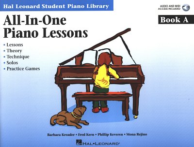 B. Kreader: All-In-One Piano Lessons: Book A, Klav (+Playbd)