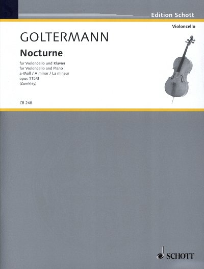 G. Goltermann: Nocturne a-Moll op. 115/3 , VcKlav