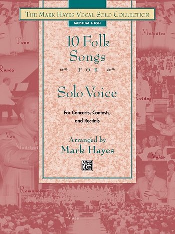 10 Folk Songs For Solo Voice - Medium Low