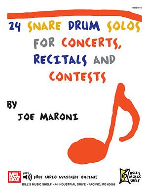 J. Maroni: 24 Snare Drum Solos, Kltr
