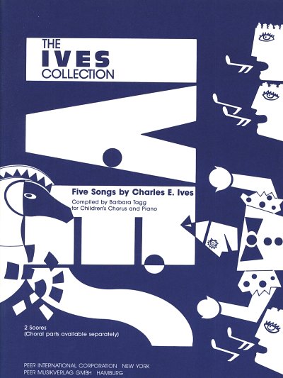 C. Ives: 5 Songs, Kch1Klav (2Part)
