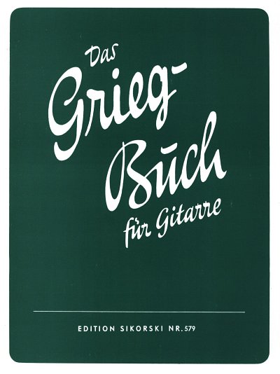 E. Grieg: Das Grieg-Buch fuer Gitarre, Git
