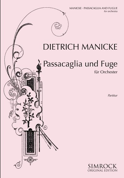 M. Dietrich: Passacaglia und Fuge , Orch (Stp)