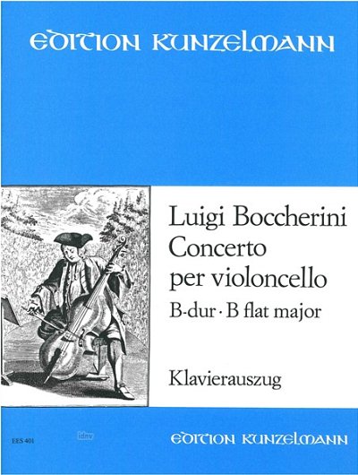 L. Boccherini: Konzert für Violoncello B-Dur, VcKlav (KASt)