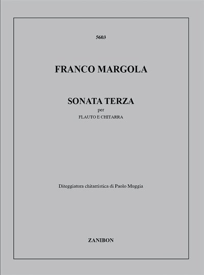 F. Margola: Sonata terza, FlGit