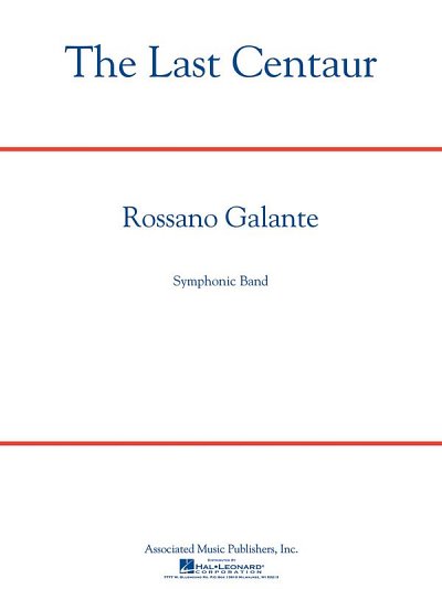 R. Galante: The Last Centaur, Blaso (Pa+St)