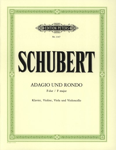 F. Schubert: Quartett F-Dur
