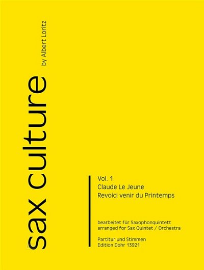 C. Le Jeune: Revoici venir du Printemps Vol. 1 (Pa+St)