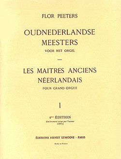 F. Peeters: Maitres anciens Néerland Vol.1, Org