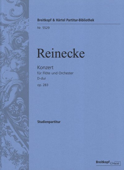 C. Reinecke: Konzert D-Dur op.283, FlOrch (Stp)