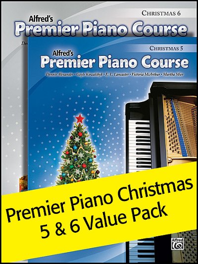 D. Alexander: Premier Piano Christmas Value Pack 5-6, Klav
